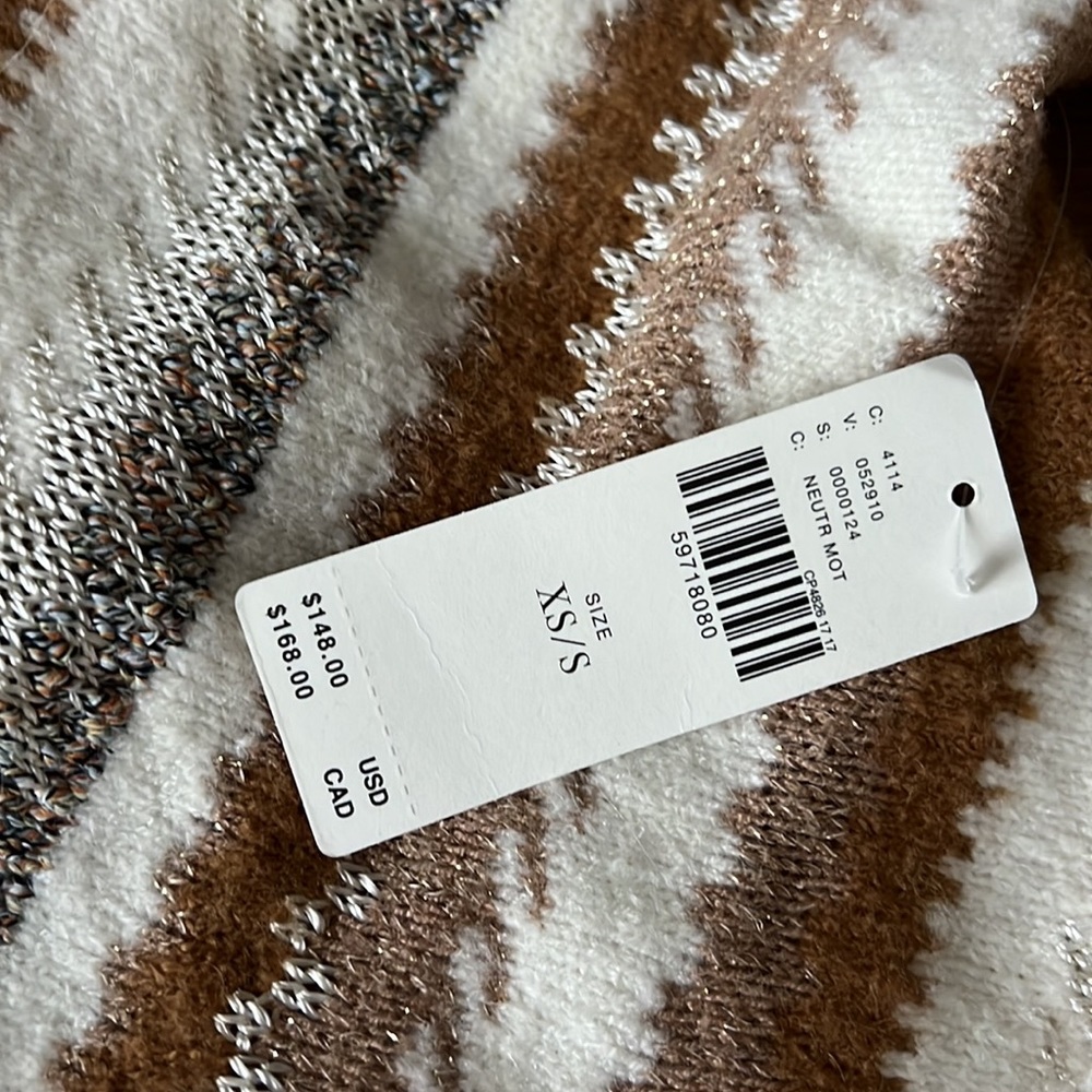Anthropologie Luna Shimmer Sweater XS/S - Picture 3 of 7